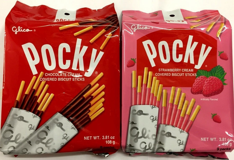 Glico Pocky chocolate family sticks pack for sharing at gatherings