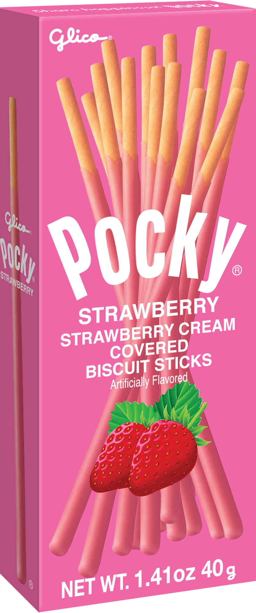 Glico Pocky Strawberry box-pack, a shareable strawberry cream snack for on-the-go moments