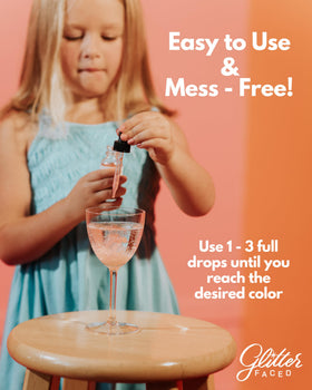 Glitter Faced calorie-free glitter preserves flavor while shimmering.