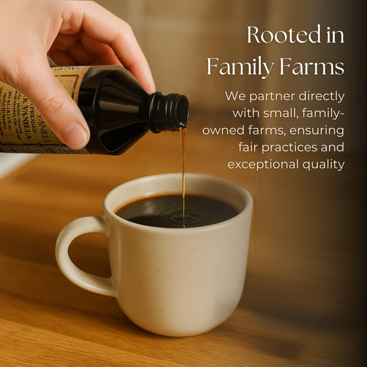 Global Goods coumarin-free note emphasizes clean-label vanilla.