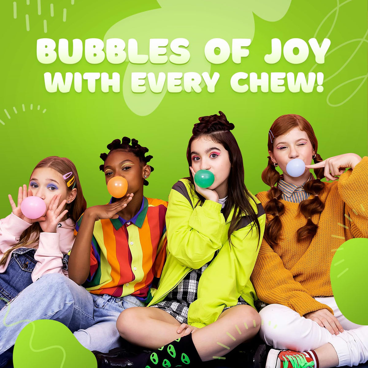 Global Gumball bubble gum for kids and adults alike.