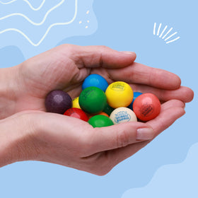 Global Gumball kid-friendly snack for celebrations.