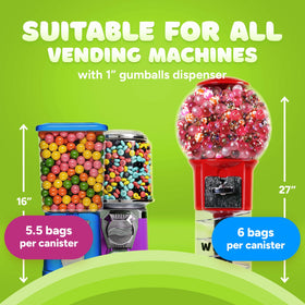 Global Gumball 1 inch gumballs add color to events.