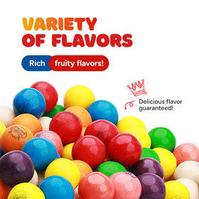 Global Gumball banana flavor 13mm gum balls for festive machine refills