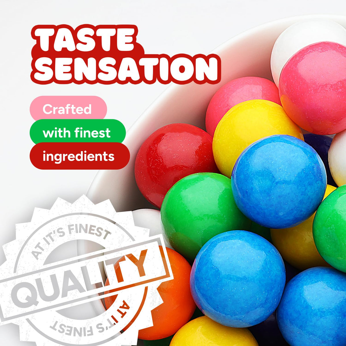 Global Gumball produced in a nut-free, gluten-free facility for safer treats