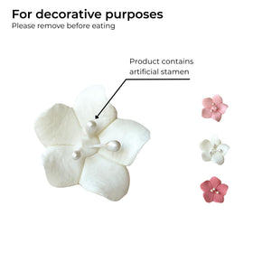 Global Sugar Art box of 24 blossom sugar flowers ready for cakes