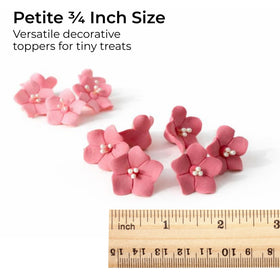 Global Sugar Art 1-inch blossom for delicate cake accents.
