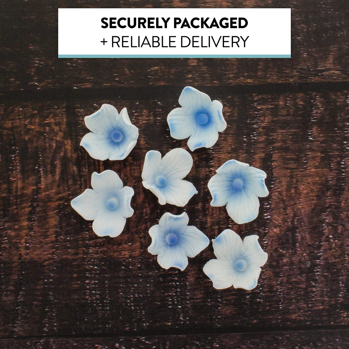 Global Sugar Art hydrangea blooms boxed 36, ready-to-use decor pieces