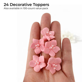 Global Sugar Art ready-made gumpaste flowers for time-saving decorating.