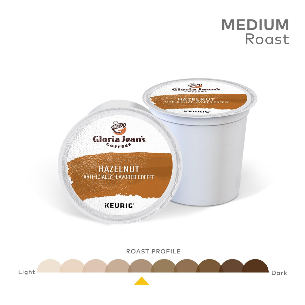 60-count packaging from Gloria Jean's keeps a steady supply for busy days.