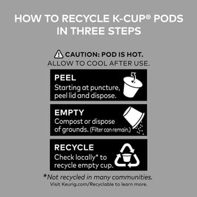 Gloria Jean’s Butter Toffee Keurig pod flavor with rich toffee notes.