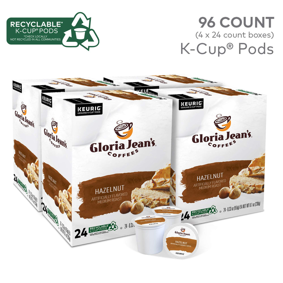 K-Cup pods beside a Keurig machine for speedy aroma-filled brews.
