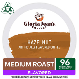 Recyclable K-Cup pods with clear peel and recycle steps.