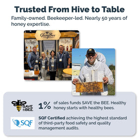 GloryBee HoneyStix kids snack featuring natural sweetness and no artificial additives.