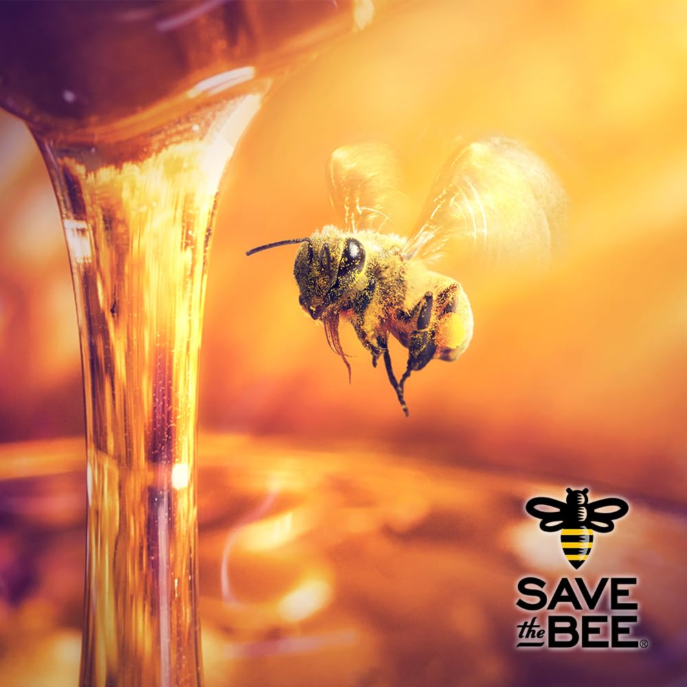 GloryBee organic honey label with USDA Organic and Non-GMO certification.