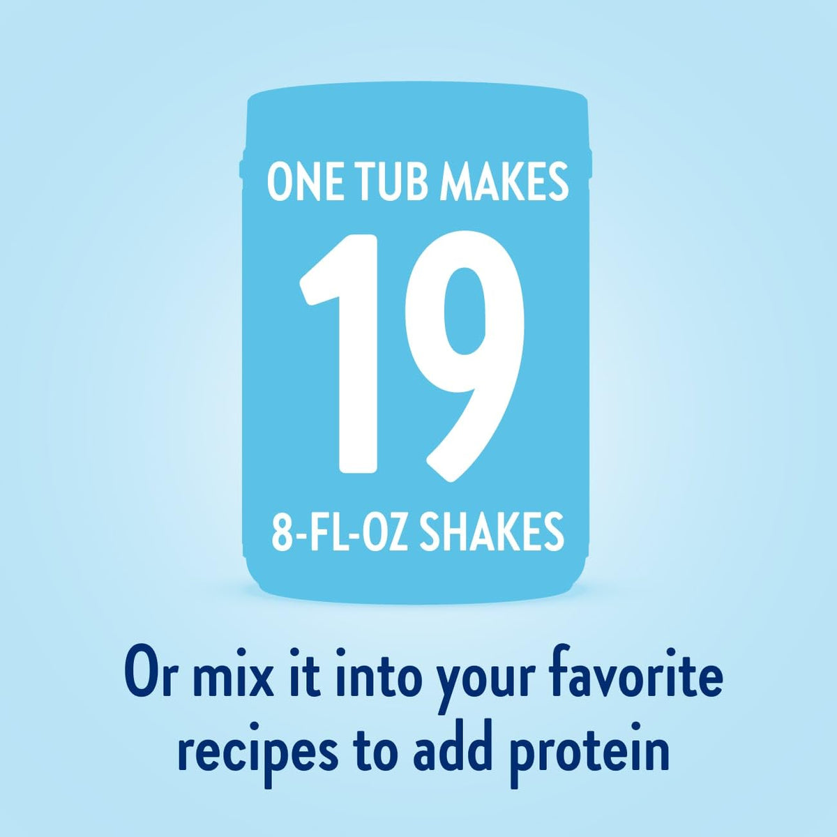 Glass of Glucerna Hunger Smart vanilla shake highlighting protein and flavor