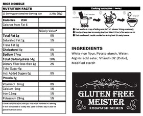 Gluten Free Meister ramen noodles stir-fry-ready for versatile meals.