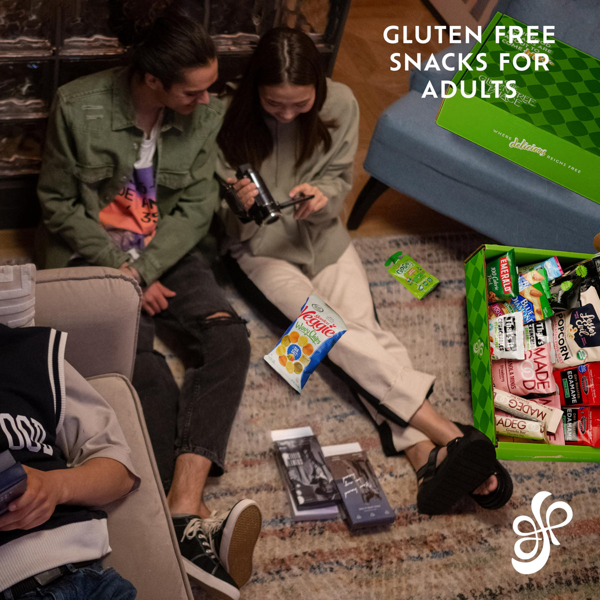 Gluten Free Palace diet-friendly packaging emphasizes gift-ready, fresh-tasting treats for gifting.