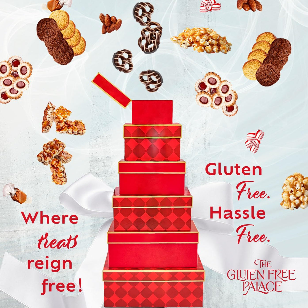 Gluten Free Palace assorted cookies platter reveals variety and fresh flavor in each bite.
