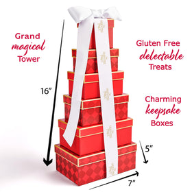 Gluten Free Palace chocolate dipped pretzels peppermint offer festive sweetness.