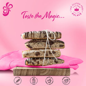 Gluten Free Palace coconut crunch biscotti adds tropical sweetness.