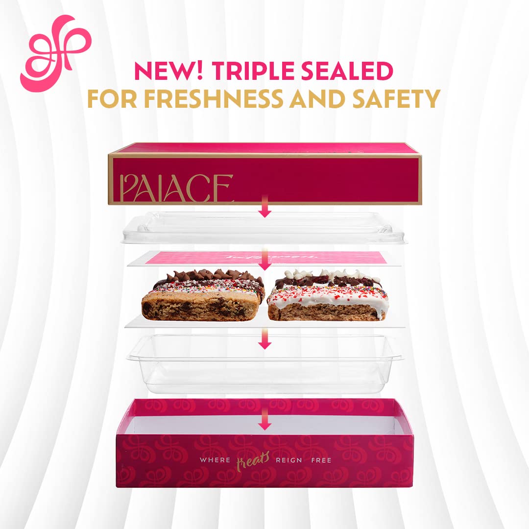 Gluten Free Palace hand-dipped toppings biscotti elevate texture and flavor.