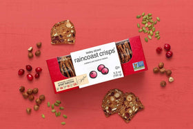 Gluten Free Palace Raincoast Crisps pair with coffee or tea for a savory-sweet moment