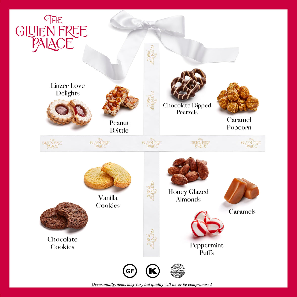 Gluten Free Palace peanut brittle adds crunch to a thoughtful gluten-free gift.