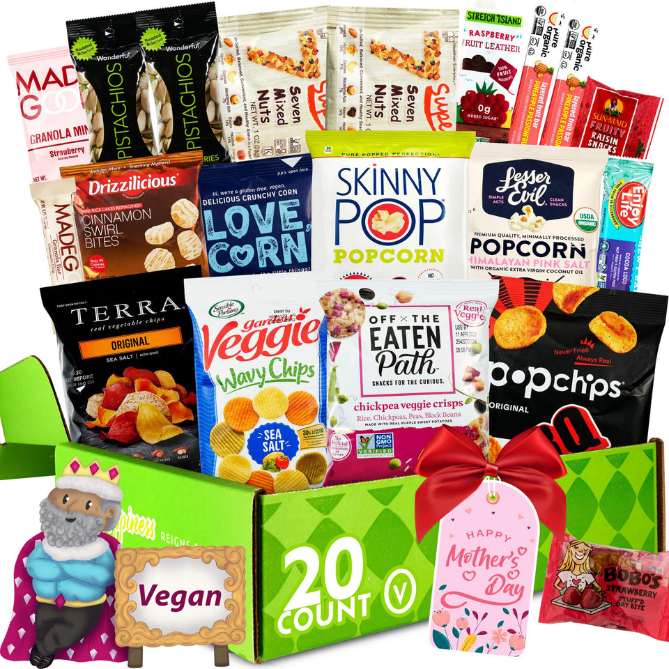 Gluten Free Palace Snack Attack box front view, ideal for gifting.