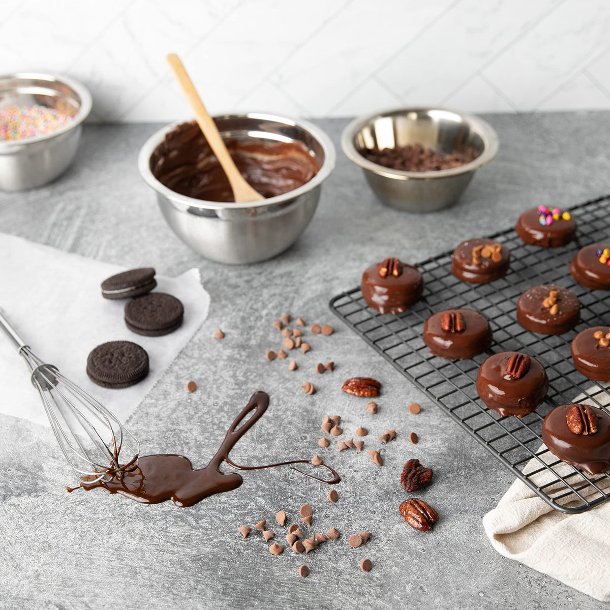 Gluten Free Palace vegan chocolate cookies for a dairy-free treat.