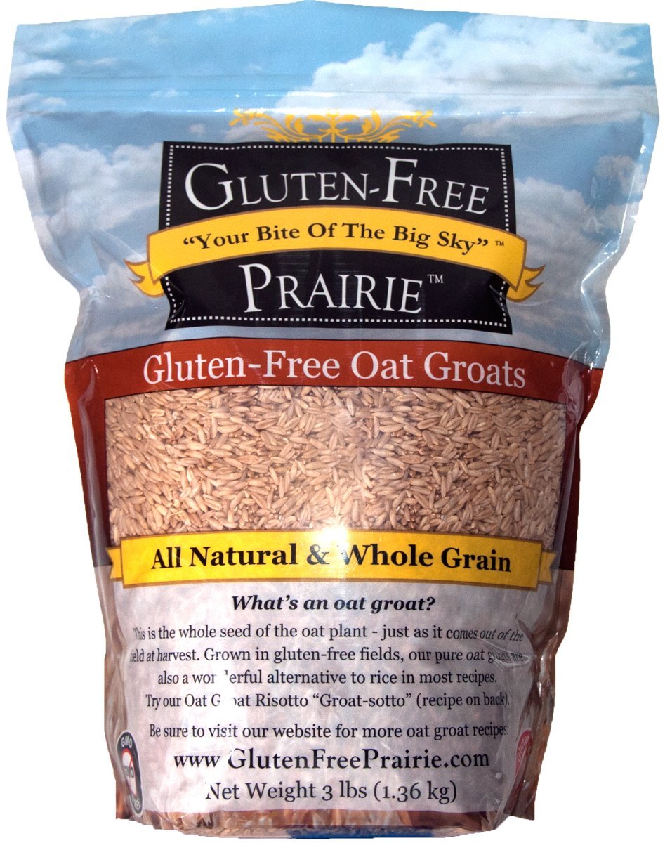 Gluten-Free Prairie oat groats packaging, high-protein gluten-free grain for wholesome meals