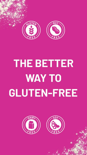 Gluvana flour ideal for gluten-free breads and pastries.