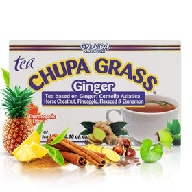 GN+Vida Chupa Grass tea bag with ginger for digestive comfort.
