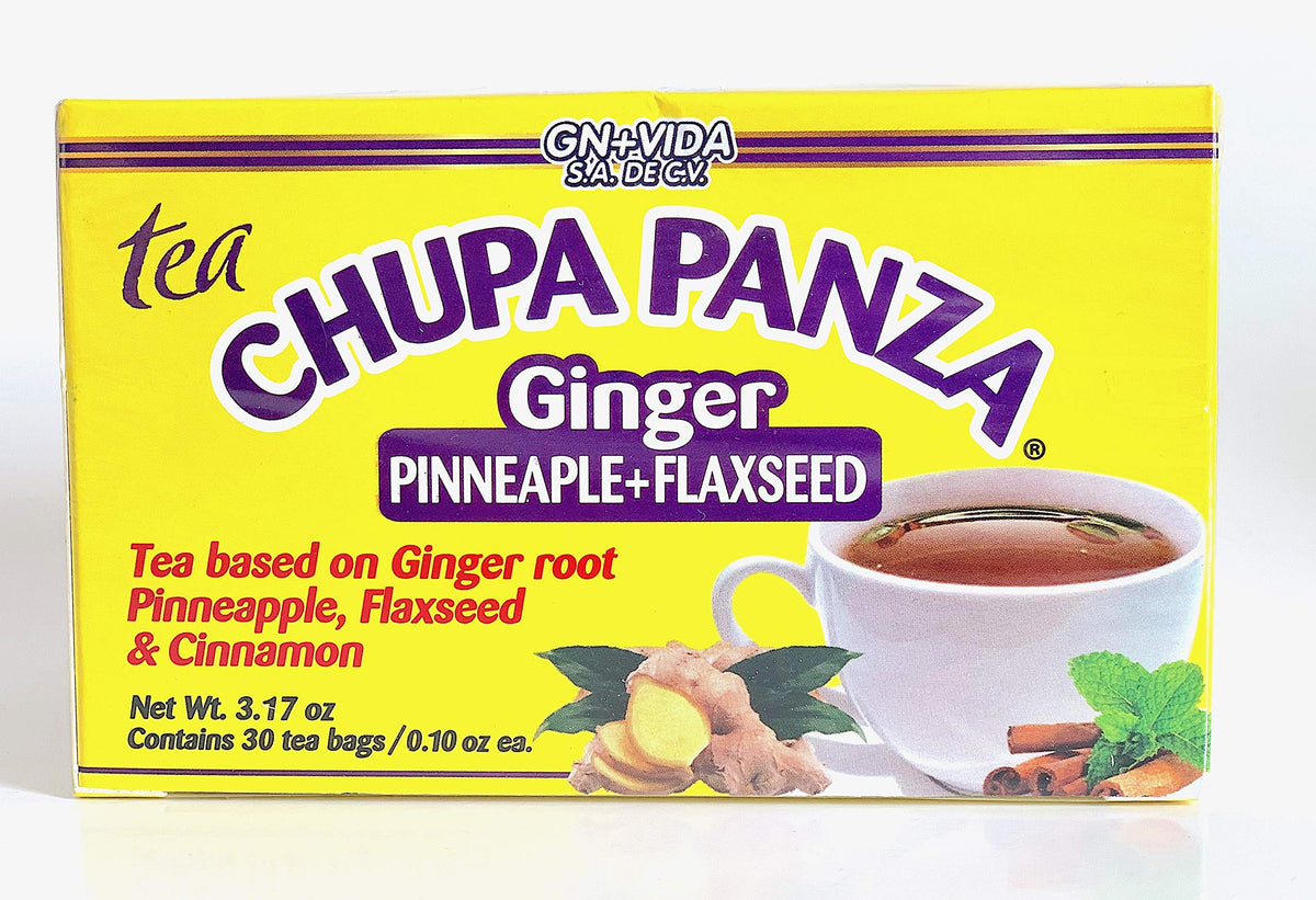GN+Vida Chupa Panza tea bags in package for gentle cleanse and routine.