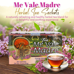 GN+Vida Me Vale Madre calming tea cup steaming inviting calm