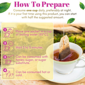 GN+Vida Me Vale Madre calming tea linden (tilia) and citrus notes