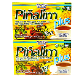 GN+Vida Pinalim Plus tea bags for nightly detox and gentle digestion support.