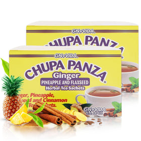 GN+Vida Tea CHUPA Panza packaging for two-box set, ready for daily ritual.