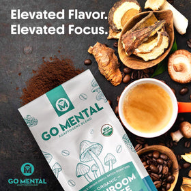 GO MENTAL tasting notes of nutmeg and chocolate in the cup.