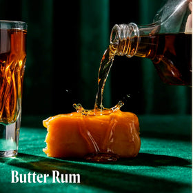 Goat Foods caramels butter rum close-up highlights creamy texture.