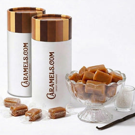 Goat Foods sea salt caramels tubes, premium gift option