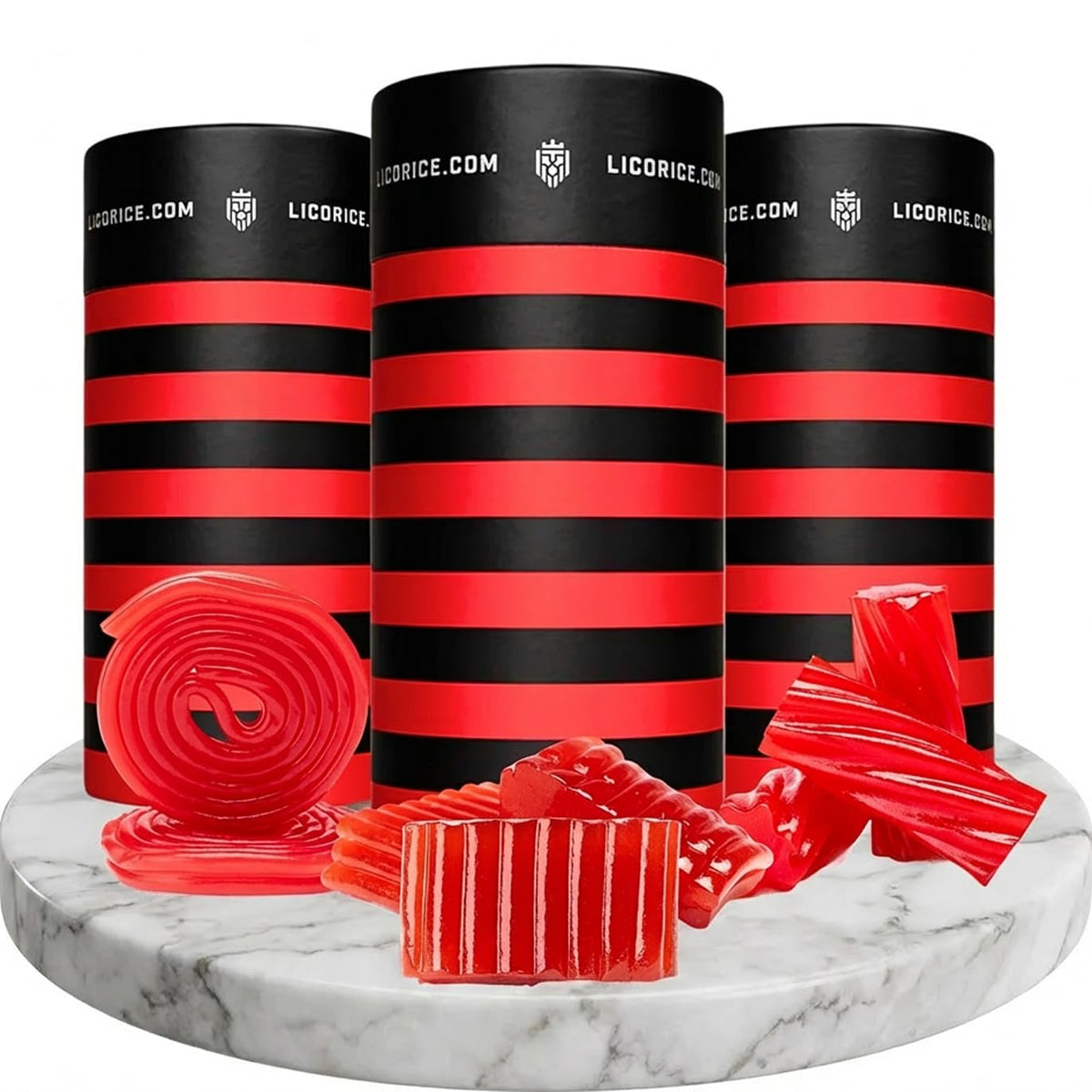 Goat Foods Licorice.com gift set in premium box, perfect for gifting.