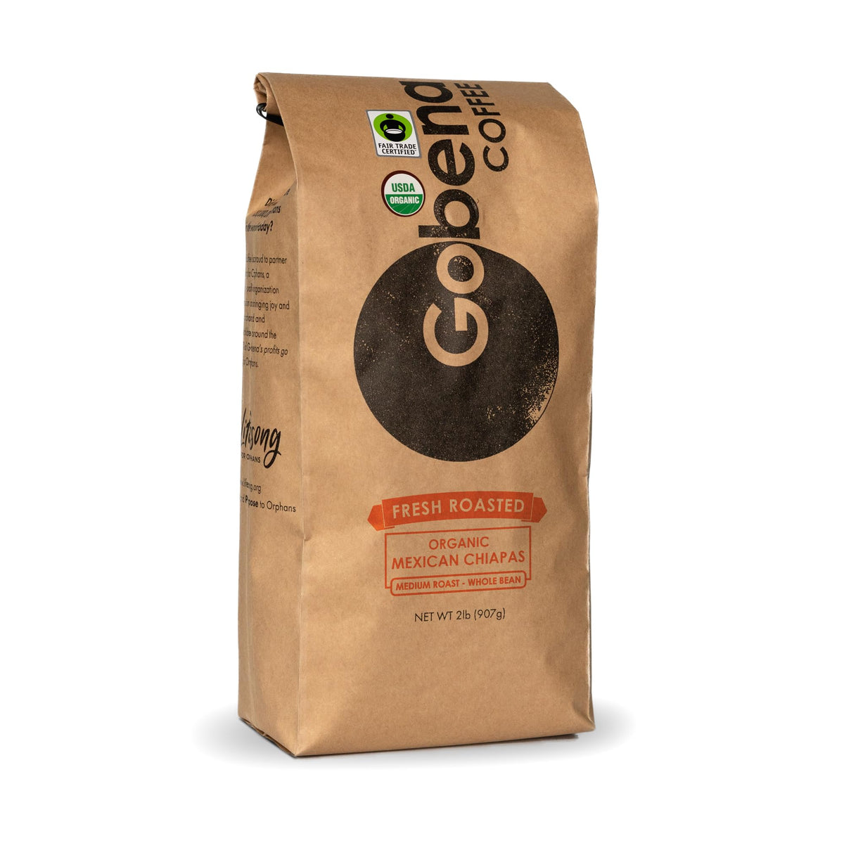 Gobena Chiapas whole bean bulk coffee for versatile brewing and freshness