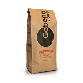 Gobena Tanzanian Peaberry whole bean 2 lb with bright lemon and peach notes