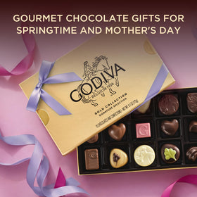Godiva buttery caramel square for luxurious bites