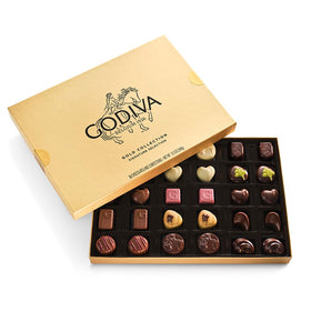Godiva Gold Collection box—gift-ready luxury chocolate assortment