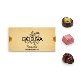 Godiva dark chocolate ganache close-up highlighting velvety texture and depth.
