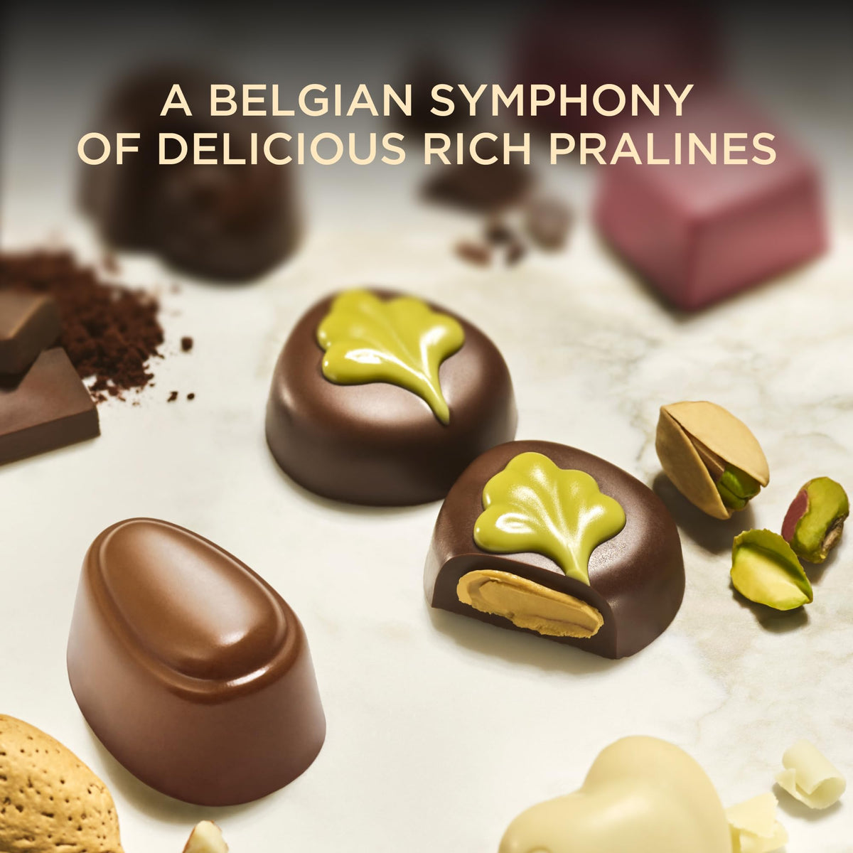 Godiva salted caramel chocolate piece with balanced sweetness