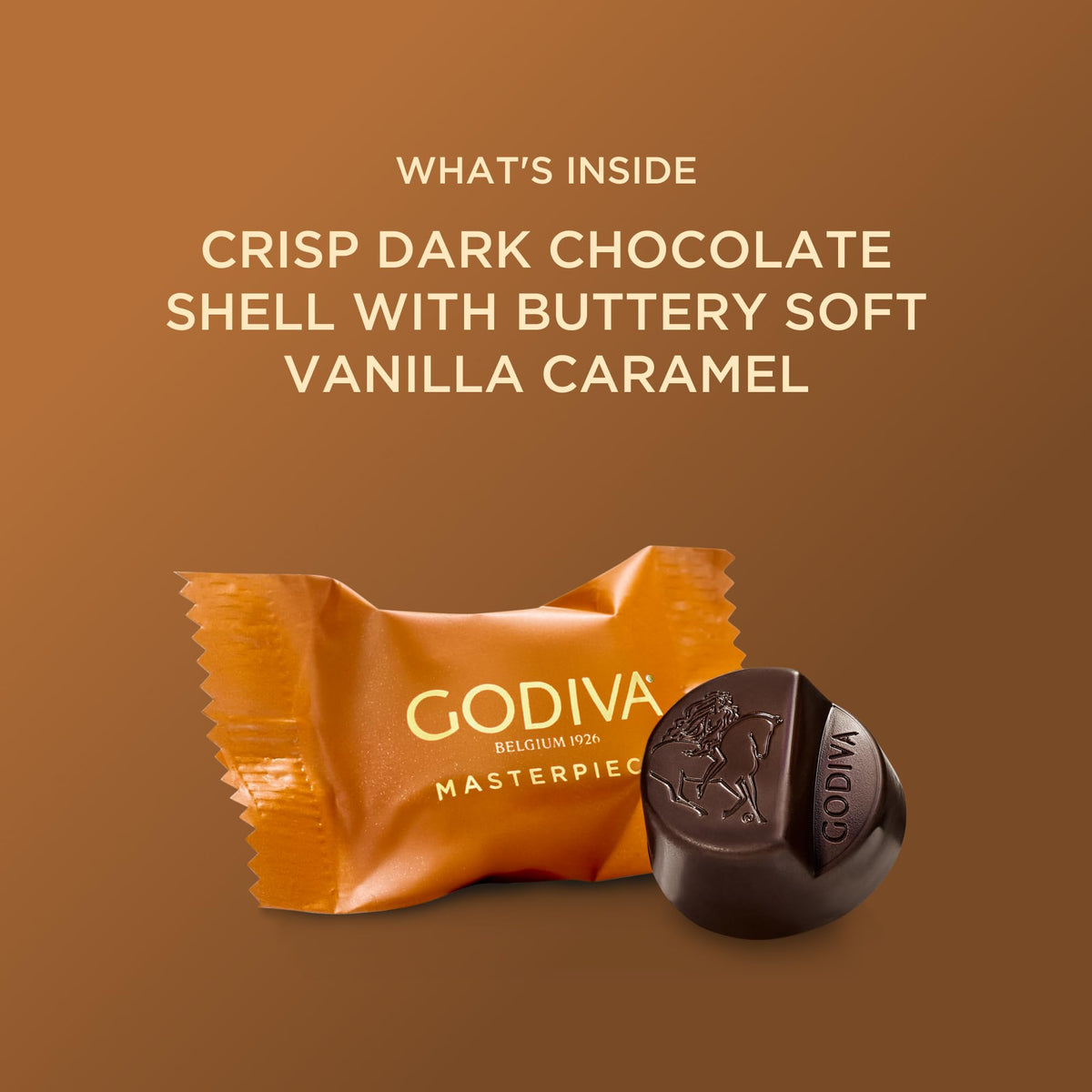 Godiva Masterpiece Madagascar vanilla note enhances the chocolate experience.