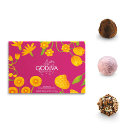 Godiva Signature Truffles assortment with silky ganache centers for refined snacking